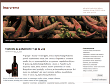 Tablet Screenshot of imavreme.wordpress.com