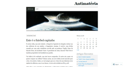 Desktop Screenshot of antimateria1.wordpress.com