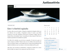 Tablet Screenshot of antimateria1.wordpress.com