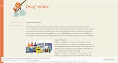 Desktop Screenshot of knowaboutdrugtesting.wordpress.com