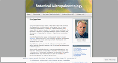 Desktop Screenshot of micropaleontology.wordpress.com