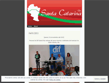 Tablet Screenshot of gobiernosantacatarina.wordpress.com