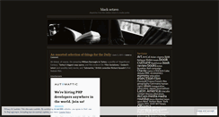 Desktop Screenshot of blackoctavo.wordpress.com