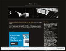 Tablet Screenshot of blackoctavo.wordpress.com