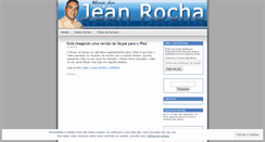 Desktop Screenshot of jeanrocha.wordpress.com