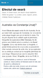 Mobile Screenshot of efectuldeseara.wordpress.com