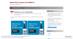 Desktop Screenshot of mwc12.wordpress.com