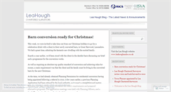 Desktop Screenshot of leahough.wordpress.com
