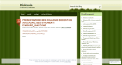 Desktop Screenshot of dislessia.wordpress.com