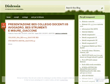 Tablet Screenshot of dislessia.wordpress.com