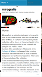Mobile Screenshot of mirografien.wordpress.com