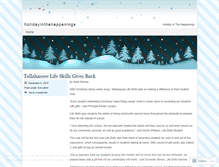 Tablet Screenshot of holidayinthehappenings.wordpress.com