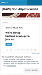 Mobile Screenshot of donalipio.wordpress.com