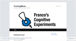 Desktop Screenshot of francogments.wordpress.com