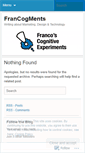 Mobile Screenshot of francogments.wordpress.com
