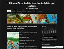 Tablet Screenshot of cliqueypizza3.wordpress.com