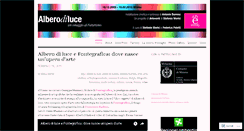 Desktop Screenshot of alberodiluce.wordpress.com