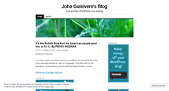 Desktop Screenshot of johnguinivere.wordpress.com