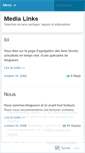 Mobile Screenshot of medialinks.wordpress.com