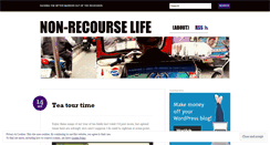 Desktop Screenshot of nonrecourselife.wordpress.com