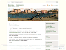 Tablet Screenshot of lomma.wordpress.com
