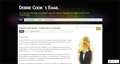 Desktop Screenshot of debbiecookletter.wordpress.com