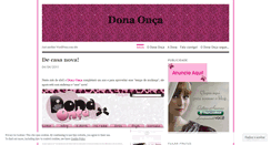 Desktop Screenshot of donaonca.wordpress.com