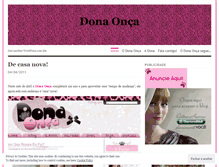 Tablet Screenshot of donaonca.wordpress.com