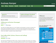 Tablet Screenshot of andreaskemper.wordpress.com