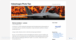 Desktop Screenshot of haleyimages.wordpress.com