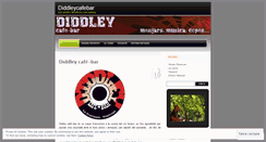 Desktop Screenshot of diddleycafebar.wordpress.com