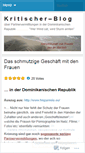 Mobile Screenshot of kritikpeter.wordpress.com