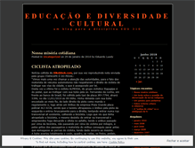 Tablet Screenshot of diversidadecultural.wordpress.com