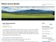 Tablet Screenshot of gardenerat60.wordpress.com