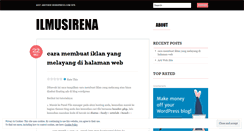 Desktop Screenshot of ilmusirena.wordpress.com