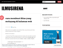 Tablet Screenshot of ilmusirena.wordpress.com