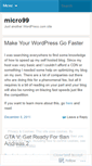 Mobile Screenshot of micro99.wordpress.com