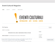 Tablet Screenshot of eventiculturalimagazine.wordpress.com