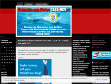 Tablet Screenshot of natacionconaletascasaucv.wordpress.com