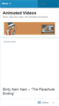 Mobile Screenshot of animatedvideos.wordpress.com