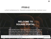 Tablet Screenshot of finalfantasyxiii2.wordpress.com