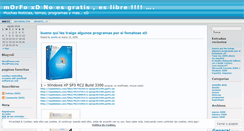 Desktop Screenshot of morfo.wordpress.com
