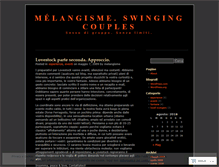 Tablet Screenshot of melangisme.wordpress.com