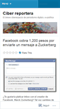 Mobile Screenshot of ciberreportera.wordpress.com