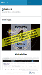 Mobile Screenshot of geasus.wordpress.com