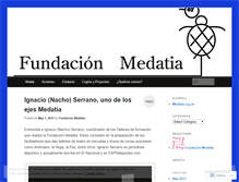 Tablet Screenshot of fundacionmedatia.wordpress.com