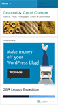 Mobile Screenshot of coastalandcoralculture.wordpress.com