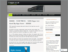 Tablet Screenshot of crapps.wordpress.com