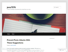 Tablet Screenshot of jens7576.wordpress.com