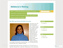 Tablet Screenshot of nbibbens.wordpress.com